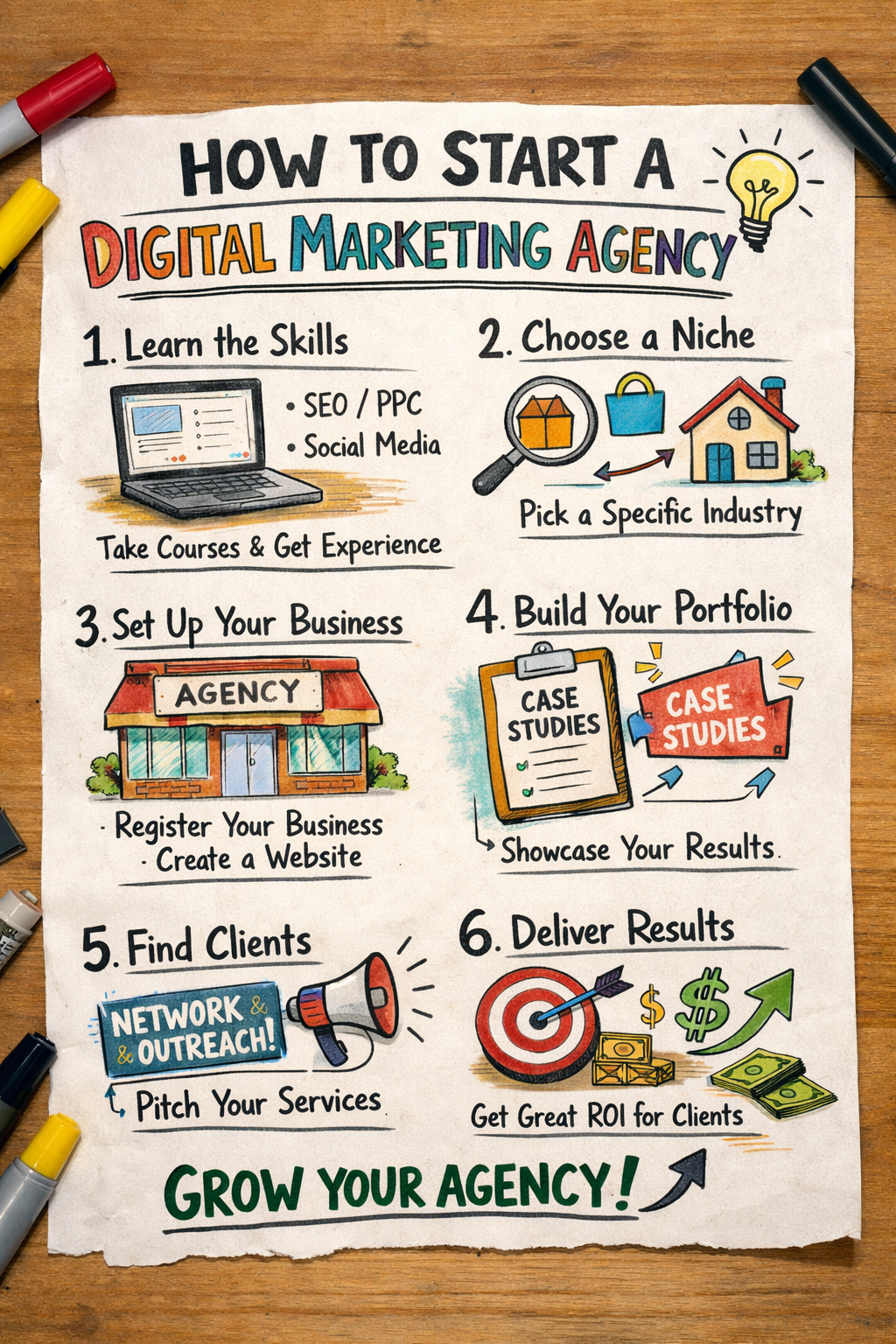 How To Start a Digital Marketing Agency